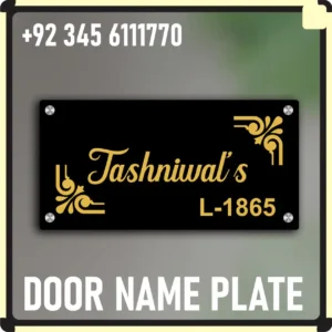 Door Name Plate